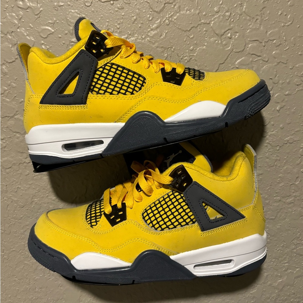 Jordan Kids Sneakers Yellow and Black